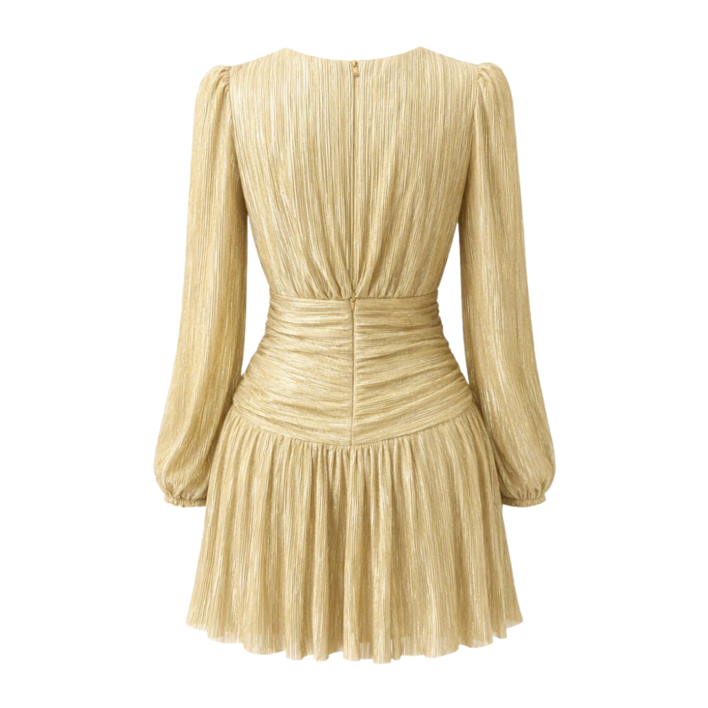 Elara Wrap Mini Dress