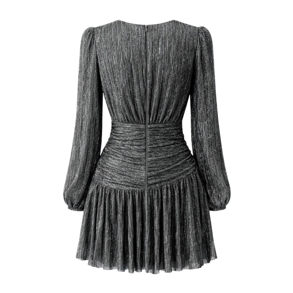 Elara Wrap Mini Dress