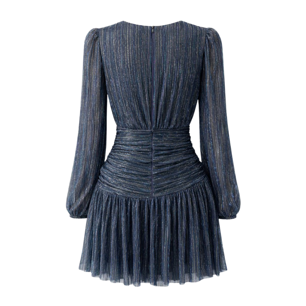 Elara Wrap Mini Dress