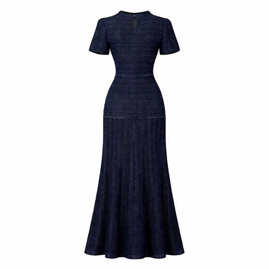 Sapphire Elegance Dress