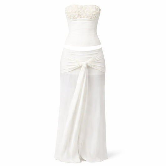 Ivory Bloom Two-Piece Set